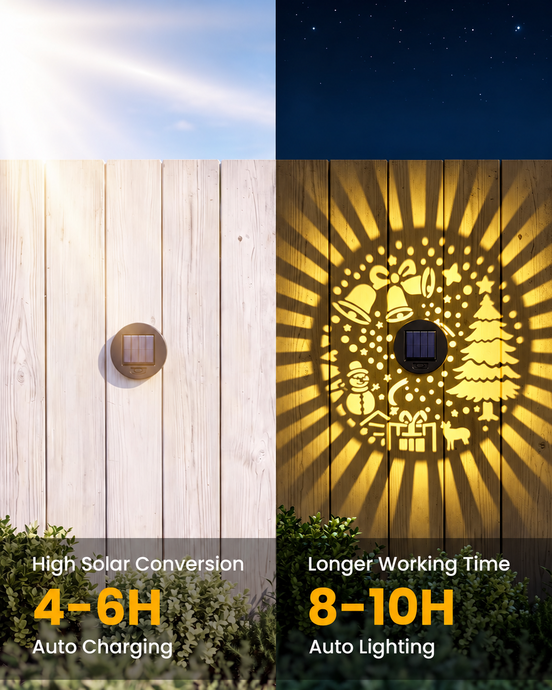 Taluxa™ Christmas Decorative Solar Projection Light, IP65 Waterproof
