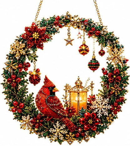 DIY Christmas Wreath Diamond Art Kit