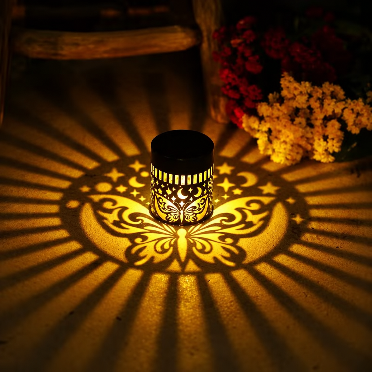 Taluxa™ Christmas Decorative Solar Projection Light, IP65 Waterproof