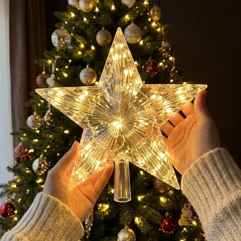 Star Tree Light for Christmas Trees Decoration